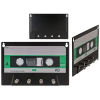 Out of the Blue Schlüsselbrett Musikkassette Metall 0 cm Blau