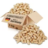 5 kg Anzündwolle als Grill- oder Kaminanzünder - 100% Holzwolle & Wachs