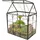 ElegantLife Geometrisches Terrarium aus Glas für Sukkulenten und Luftpflanzen (Keine Pflanze im Lieferumfang enthalten)