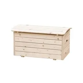 TIMBELA Aufbewahrungsbox 80 x 50 x 47 cm 1-tlg. beige
