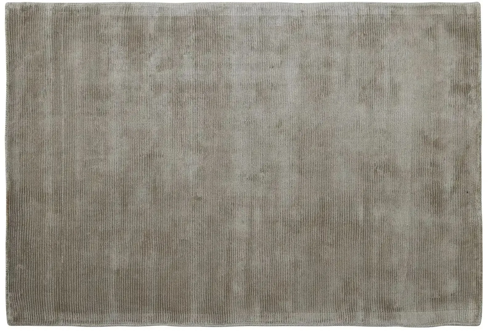 como Handloom-Teppich  Hiver , beige , Viskose,Baumwolle , Maße (cm): B: 190