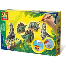 SES Gipsfiguren Dinos gießen und anmalen