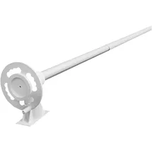 UBBINK Planenaufroller UBBINK "Aufrollvorrichtung DELUXE", weiß, B:16cm H:16cm L:650cm, Aluminium, Winden, für Pools mit breitem flachen Rand