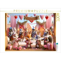 Calvendo Puzzle Das Turnier der Liebeshelden: Ritterliche Romantik im