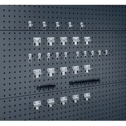 Bott Werkzeughaltersortiment 32-tlg.Sortiment verz. 15 Haken 7 Halter 10 Klemmen