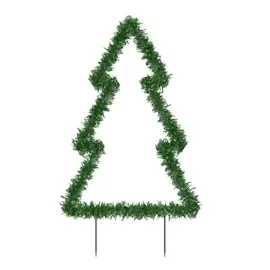 vidaXL Weihnachtsbaum mit Erdspießen und 115 LEDs 90 cm