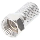 goobay M-CAB RF-Anschluss 7,0mm 100er Pack