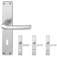 HOPPE Langschildgarnitur F1 grau 1117/202SP