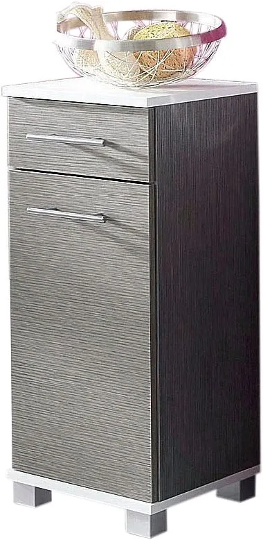 Schildmeyer Unterschrank »Rhodos«, Breite 30 cm, verstellbarer Einlegeboden, wechselbarer Türanschlag Schildmeyer achatgrau-weiß