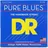DR Strings Pure Blues (PHR-10/52) – Saiten E-Gitarre, Pure Nickel, Round Core, Medium/Heavy 10-52 - Handgefertigt in den USA