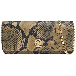 Tommy Hilfiger Luxe Leather Clutch Geldbörse Leder 19.5 cm  mehrfarbig