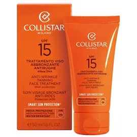 Collistar Sun Anti-Wrinkle Tanning Face Treatment LSF 15 50 ml