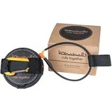 Kommit Fahrrad Zugsystem Abschleppseil schwarz, für Kinder und Erwachsene, 2 m, 120 kg Zugkraft