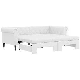 vidaXL Tagesbett 90 x 200 cm Weiß