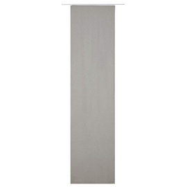 Elbersdrucke Lino 19 Schiebevorhang, Polyester, Taupe, 245 x 60 cm