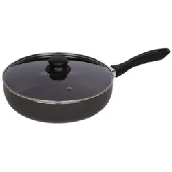 Kelomat Alu Pfanne Reventon Ø24cm hoch mit Deckel Induktion