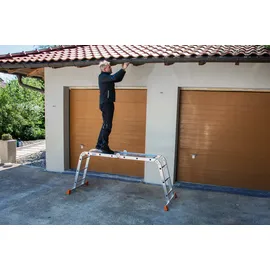 Krause MultiMatic Gelenkleiter 4 x 3 Sprossen