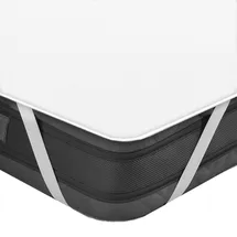 Komfortec Wasserdichter Matratzenschoner 120x200cm 2er-Set | Atmungsaktiv, Knisterfrei, Oeko-TEX Zertifiziert | Matratzen Inkontinenzauflage, Bequeme Passform | Weiß