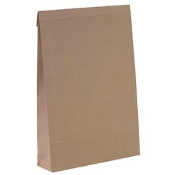 flexiPAK Faltentaschen classic eco Doppelfixverschluss DIN B4 ohne Fenster natur mit 5,0 cm Falte, 300 St.