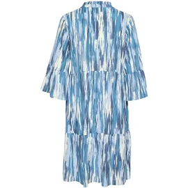 Kaffe Kleid Midikleid Blau 40