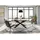 MASSIVMOEBEL24.DE Mango 180 x 76 x 90 cm natur lackiert/schwarz