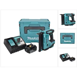 Makita DBN 500 RF1J Akku Stauchkopfnagler 18 V 15-50 mm + 1x Akku 3,0 Ah + Ladegerät + Makpac