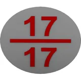 RZB Bezeichnungsschild ws-rt f.Stromkreis 99350.3 (VE10)
