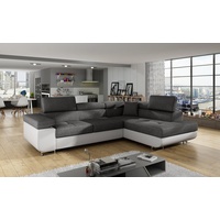 yourhouse24 Ecksofa ANTON L-form Schlafsofa Wohnlandschaft Links Rechts Couch Bettkasten