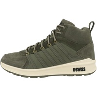 K-Swiss Vista Trainer Mid Winter - Herren Sneakers Schuhe Leder Grün 07145-3