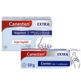 Canesten EXTRA 2-Phasen-Kurztherapie-Set bei Nagelpilz mit 50g E