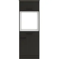 OPTIFIT Geräteumbauschrank Madrid 420 60 x 60 x 174,4 cm Anthrazit Matt