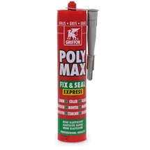 Griffon Poly Max Fix & Seal Express Klebemasse Grau 425 g