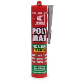 Griffon Poly Max Fix & Seal Express Klebemasse Grau 425 g