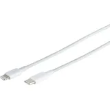 s/conn 14-13051 Lightning-Kabel (1 m, weiß,