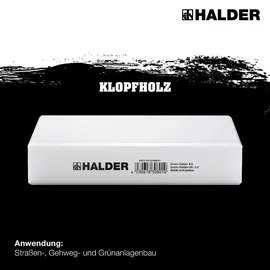 Halder Klopfholz 200x140x40mm