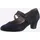 Jana Pumps in blau 39