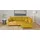 Home Affaire Ecksofa HOME AFFAIRE "CHARRE L-Form mit Ottomane, Maße B/T/H: 231/161/81 cm", gold, B:231cm H:81cm T:161cm, 92% Polyester, 8% Nylon, Sofas, Ecksofa, feine Steppung, lose Rücken- und Zierkissen, auch in Cord und Bouclé