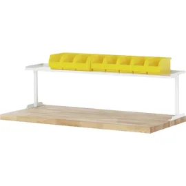 Rau Ablage für Arbeitstische/Werkbänke aus Stahlblech BxTxH 1250x300x375 mm