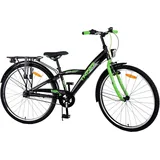 Volare Kinderfahrrad Thombike für Jungen 26 Zoll Kinderrad in Schwarz Grün