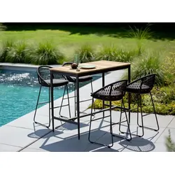 Niehoff Garden Garten-Set Bartisch Kuta Luna