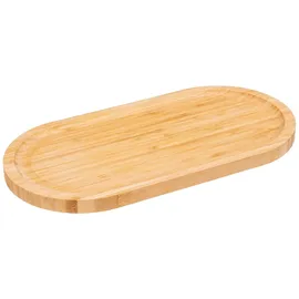 SG Secret de Gourmet Ovaler Bambusteller 30 x 15 cm braun