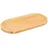 SECRET DE GOURMET Ovaler Bambusteller 30 x 15 cm braun
