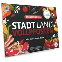Denkriesen Stadt Land Vollpfosten - Grillparty Edition "Jetzt geht's um die Wurst"