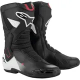 Alpinestars SMX-6 V3 Graphic Motorrad Stiefel, schwarz/weiß, 45