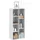 vidaXL Bücherregal 50 x 25 x 105 cm Weiß