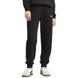Puma ESS Small No. 1 Logo Comfort High-Waist Sweatpants TR cl Schwarz M