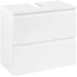 welltime Waschbeckenunterschrank Cardiff Badmöbel, Breite 60 cm weiß