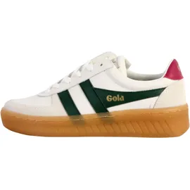 GOLA Grandslam Elite Sneaker Women white/evrgrn/hot fuschia/gum (XN) 39