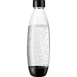 Sodastream Fuse PET-Flasche 2 x 1 l schwarz