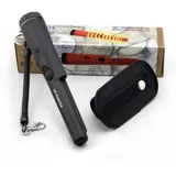 Metalldetektor, Ip66 Wasserdichter Metalldetektor Scanning Metall Pinpointer Detektor Zubehör Für Die Münzschatzsuche, Schwarz
